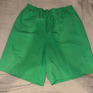Vibrant Green Women's Cargo Shorts